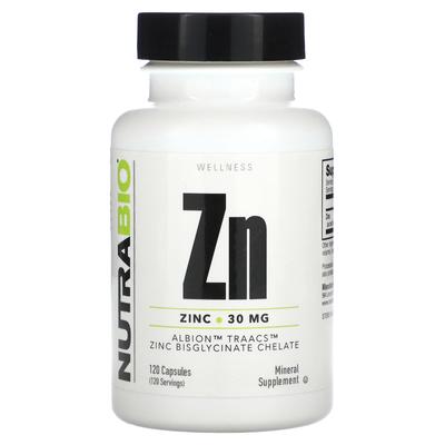 Zinek, Zinek, 30 mg, 120 kapslí
