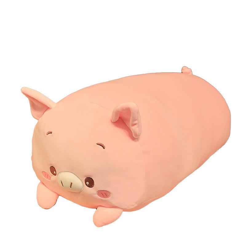 Chubby Panda Dinosaur Plush Doll Cute Pet Cat Long Throw Pillow Cute Cute Piggy Doll Soft Cute Cloth Doll