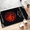 House Targaryen Dragon Polyester Carpet, Soft Indoor Mat for Office Chair, Living Room, Computer Desk - Decorative Home Office Rug Design