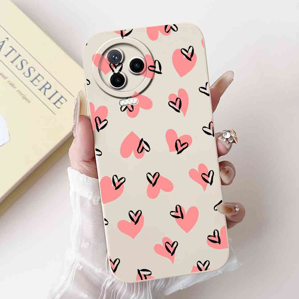 For Infinix Note 12 Pro 4G X676B 6.7" Case Colorful Flower Butterfly Soft Silicone Cover For Infinix Note12 2023 Bumper Casing