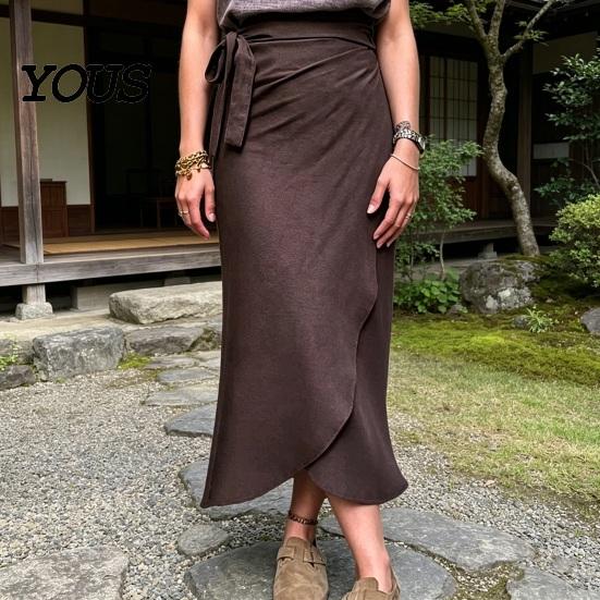 Office Wear Skirt Women Skirt, High Waist Large Hem Midi Irregular Split Slimming for Work Leisure Daily Beach Travel Parties