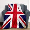 Union Jack Flannel Blanket Throw Blanket Soft Warm Sofa Bed Camping home Decor Bedspread All Season Use Gift