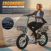 Electric Bicycle Adult Vitilan 20" 750W Motor Foldable Ebike Top Speed 40Km/h 48V 20AH Max Range 80Km 7 Speed U7