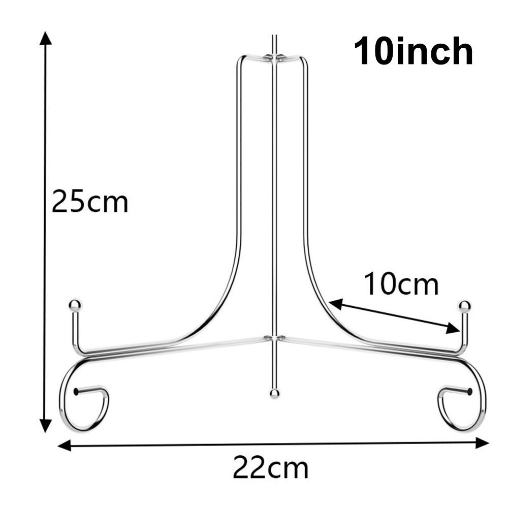 4 6 8 10 12inch Plate Stands Iron Photo Pedestal Durable Display Stand  Home Decoration