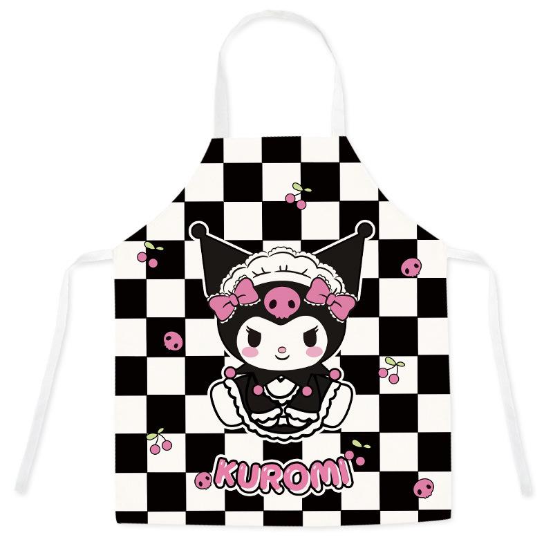 Adorable Girly Apron with Logo Print for Kitchen & Catering