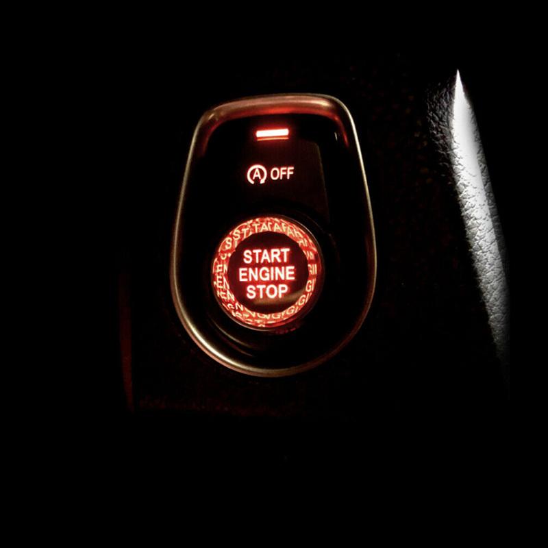 Artudatech Engine Start Stop Switch Button Cover For BMW F Chassis F30 F31 F20 F21 Crystal Car Accessories