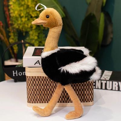 Gorąca 1 szt. 40cm/50cm Symulacja Strusia Pluszowa Zabawka Wypchana Realistyczna Lalka Zwierzęca Miękka Poduszka Ptak Słodki Prezent Dla Dzieci Dziewczynki