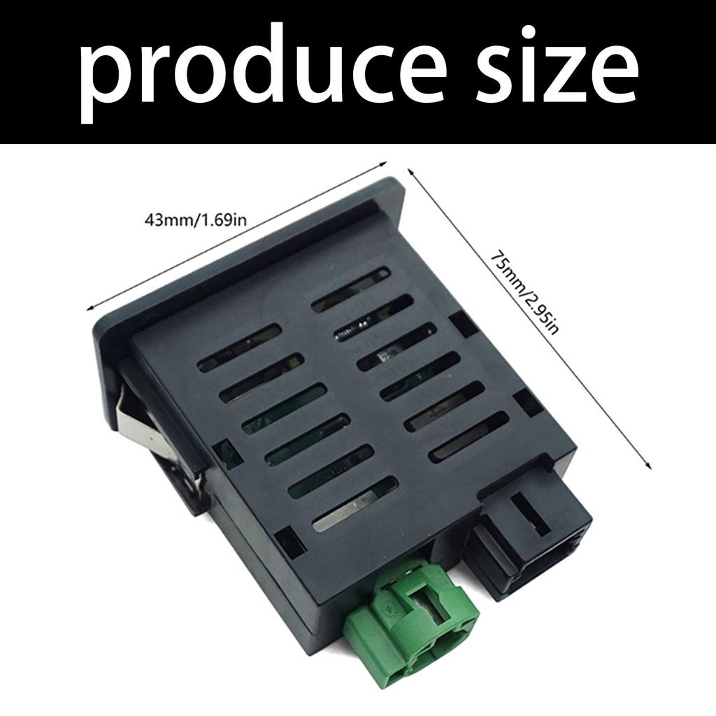 Switches Enabled Plug Socket For Golf 7 MK7 MIB2 Built In Switches USB 3.0 Rapid Connection Waterproof Automotive Accessory