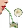 10Pcs Reusable Drinking Straw 12mm Glass Straws Eco-friendly High Borosilicate Glass Straw Colorful Tube Party Bar Drinkware