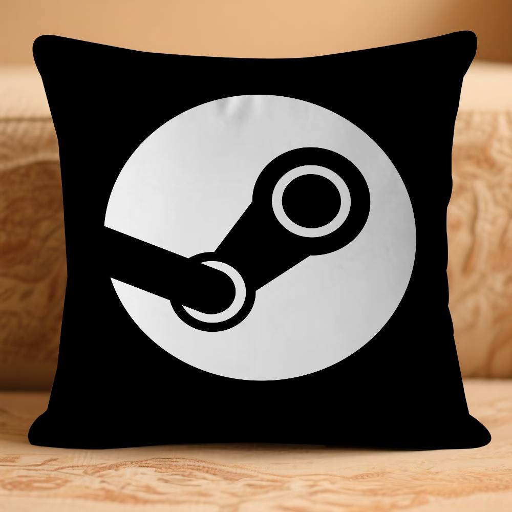 S-steam Logo Povlak na polštář Potah na polštář na pohovku Dekorace do domácnosti Dětský dárek