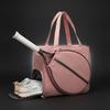 Badminton Bag Zippered Racket with Shoe Compartment Large for Match Day