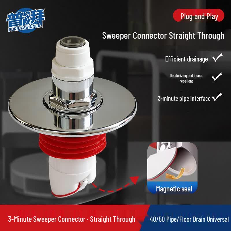 PURPAVWINNER Universal Anti-Odor Drain Connectors