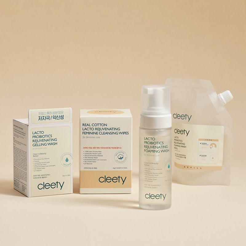 Feminine Cleanser Foaming Wash Daily Package 4-piece set, unscented