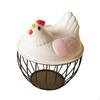 Chicken Egg Basket Countertop Collecting Holder Fresh for Kitchen