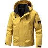 Men's Trendy Hooded Workwear Jacket - Versatile Spring Windbreaker Coat