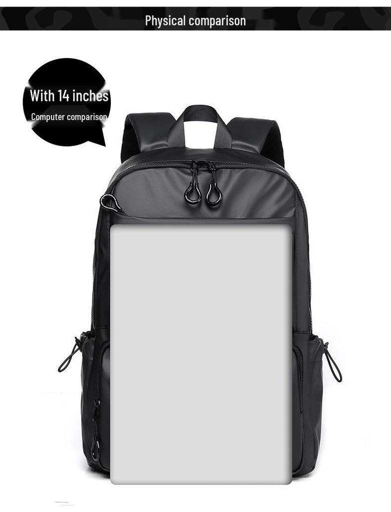 Lightweight Men's Minimalist Laptop Backpack: Outdoor, Business, Casual, Travel, Large Capacity.