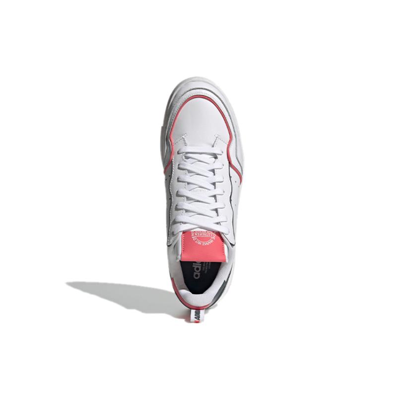 Adidas Supercourt 'White Red Grey' Sneakers FX5703