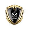 Metal Tailgate Badge Sticker for Mazda CX-5 CX-30 6 3 2 Axela CX-4 CX-9 323 626 MX3 MS Automotive Supplies