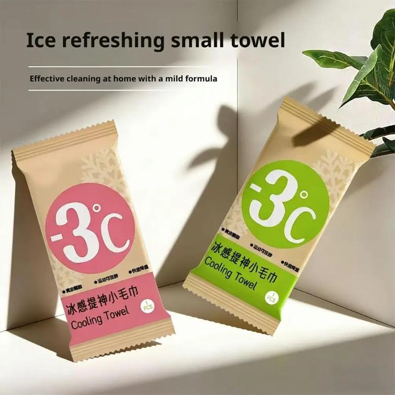 5/10PCS Summer Mint Cooling Towel Instant Ice Cold Towel Sweat Wicking Reusable Mosquito Repellent Towel for Outdoor Sports Travel