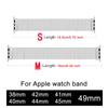 Strekkbare rustfrie bånd som er kompatible med for Apple Watch 8-rem 49 mm 41 mm 45 mm 42 mm 38 mm 40 mm 44 mm for IWatch-serien