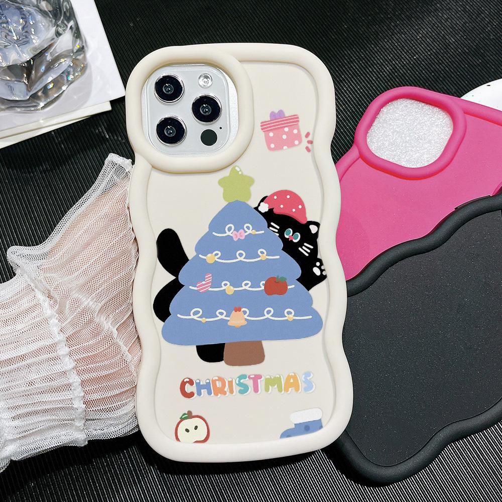 Mobile Phone Cases for iPhone 11 13 XR 15 Pro Max 12 14 Pro Max Case iPhone 16 7 Plus 8 Plus XS Max 15 Plus Macaron Cartoon Cute Anti-fall Waterproof