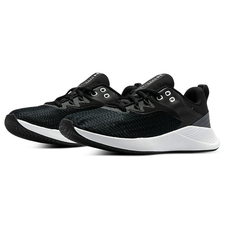 (WMNS) Under Armour Charged Breathe TR 3 Sports Shoes Black Women's 3023705-001