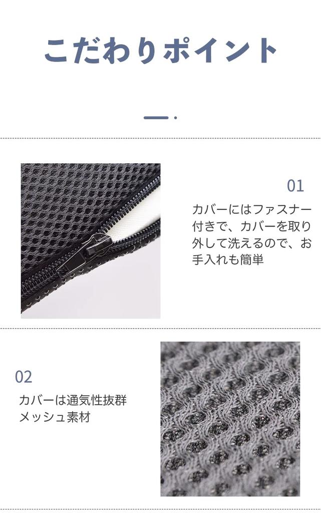 LIFE99 Donut Memory Chair Holes Cushion, Cushion, Chair, Foam, Cushion, Postpartum, (Navy)