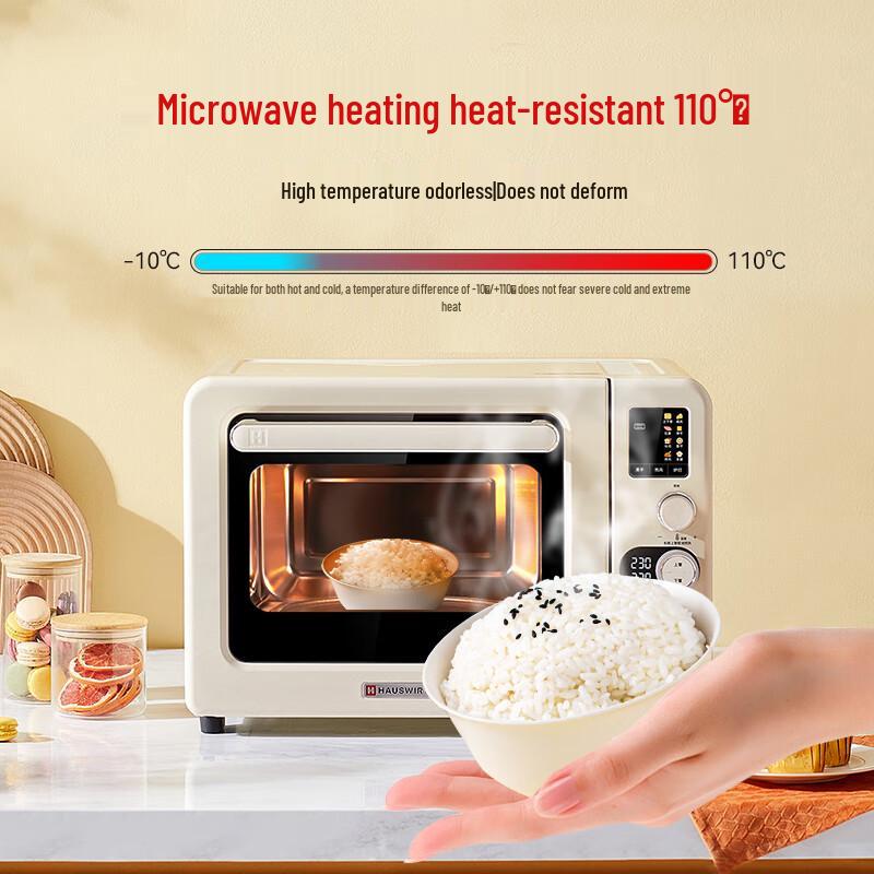 Eco-Friendly Disposable Rice Husk Tableware Set