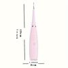 1pc Electric Dental Plaque Remover - Rechargeable Teeth Cleaner with 5 Adjustable Modes, Effective Stain Eraser for Oral Hygiene