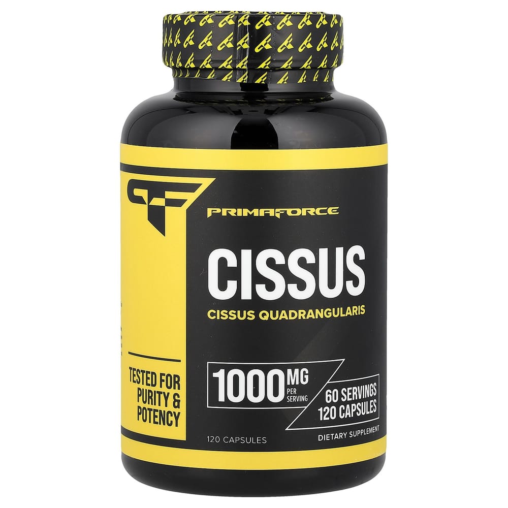 

iHerb PrimaForce Cissus quadrangularis 500mg Capsules, 120 Count 120 pcs - 1 ea