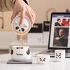 Light luxury panda portable one pot and two cups of creative kung fu teacup travel tea set gift box set