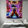 DRAGON BALL Wandteppich Ästhetischer Wandbehang Bedruckte Stoffdecke Dekorative Wandteppiche für Schlafzimmer Wohnzimmer Heimdekoration