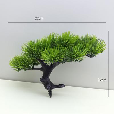 Simulation Pine Needles Pine Branches And Leaves Beauty Pine Welcome Pine Tree Pot Chinese Landscape Accessories