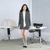 Women's Autumn Professional Grey Suit Set