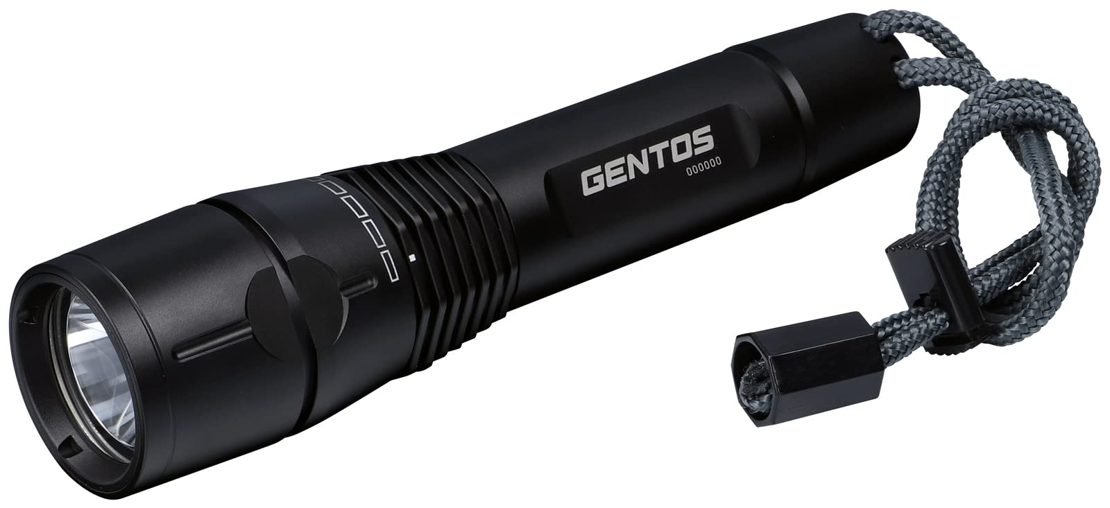 

GENTOS G Series LED Rechargeable Rechargeable or AAA Powerful 1200 Lumens GF-116RG Flashlight, (Uses Batteries), чёрный
