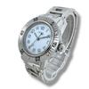 Used Hermes Clipper Diver CL5.210 White Ladies Watch Good Condition HERMES Brand Operating White Dial