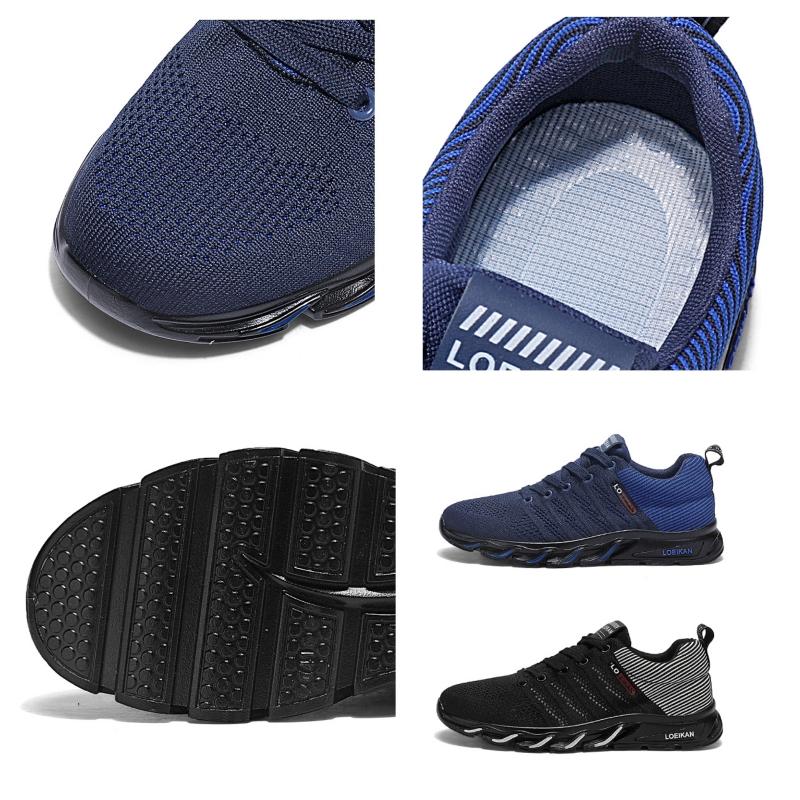 Brand Men's Casual Sneakers Platform Lace Up Mesh Breathable Sports Shoes Hiking Running Shoes for Men Zapatillas De Hombre 2025