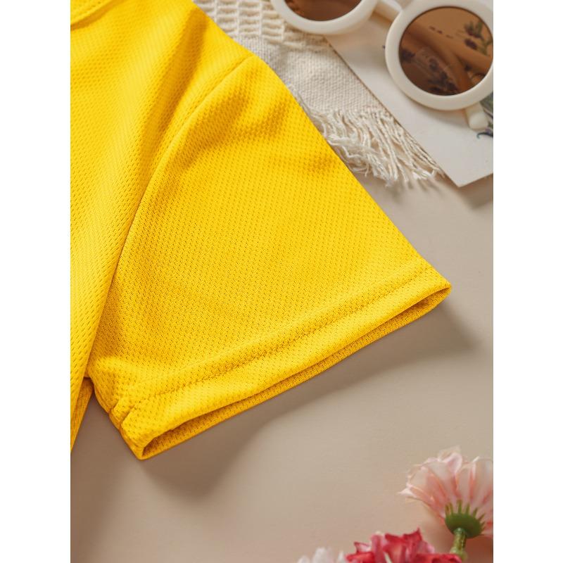 Summer Boys' Fashion Short-Sleeve T-Shirt, Animal Collection Cartoon Pattern Print Outdoor Casual Top