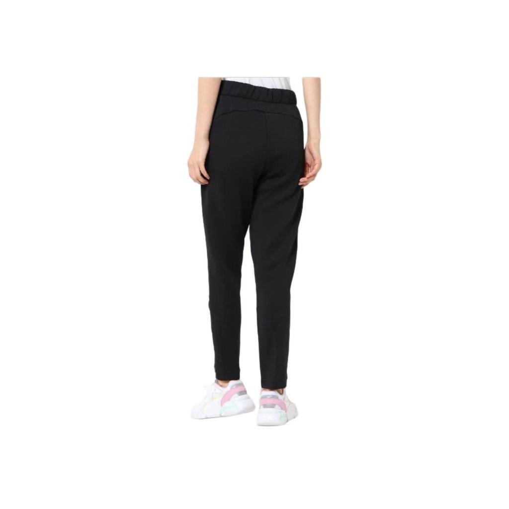 Adidas Climawarm 3St Striped Comfortable Elastic Waist Casual Pants Women Bottoms Black DZ6115