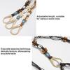 Woven Beads Belt Sexy Waistband with Beads Waistband for Girls Ladies