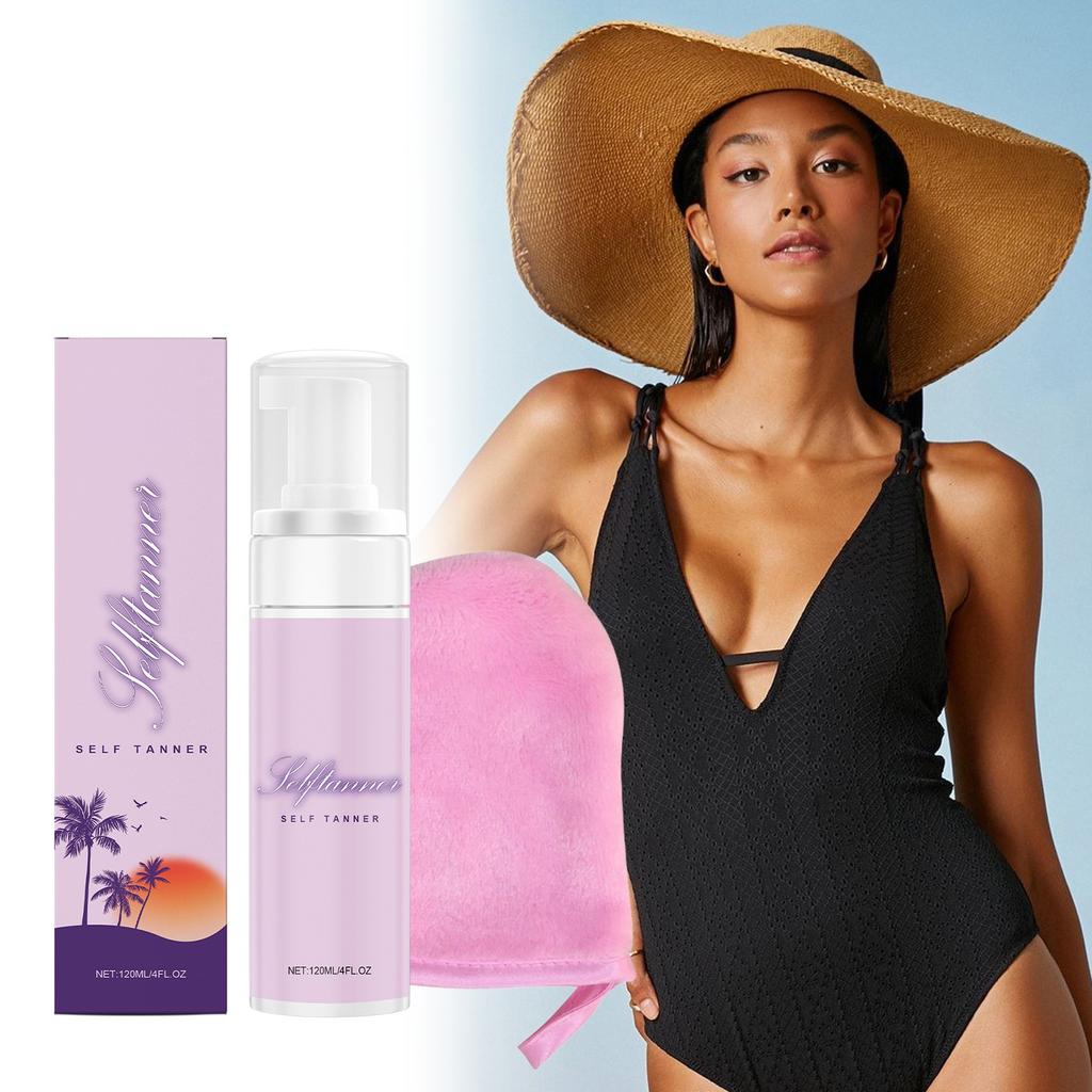 Spray do opalania Intensywna opalenizna do solarium Trwała wodoodporna dla niesamowitej opalenizny na ciele i twarzy 120 ml