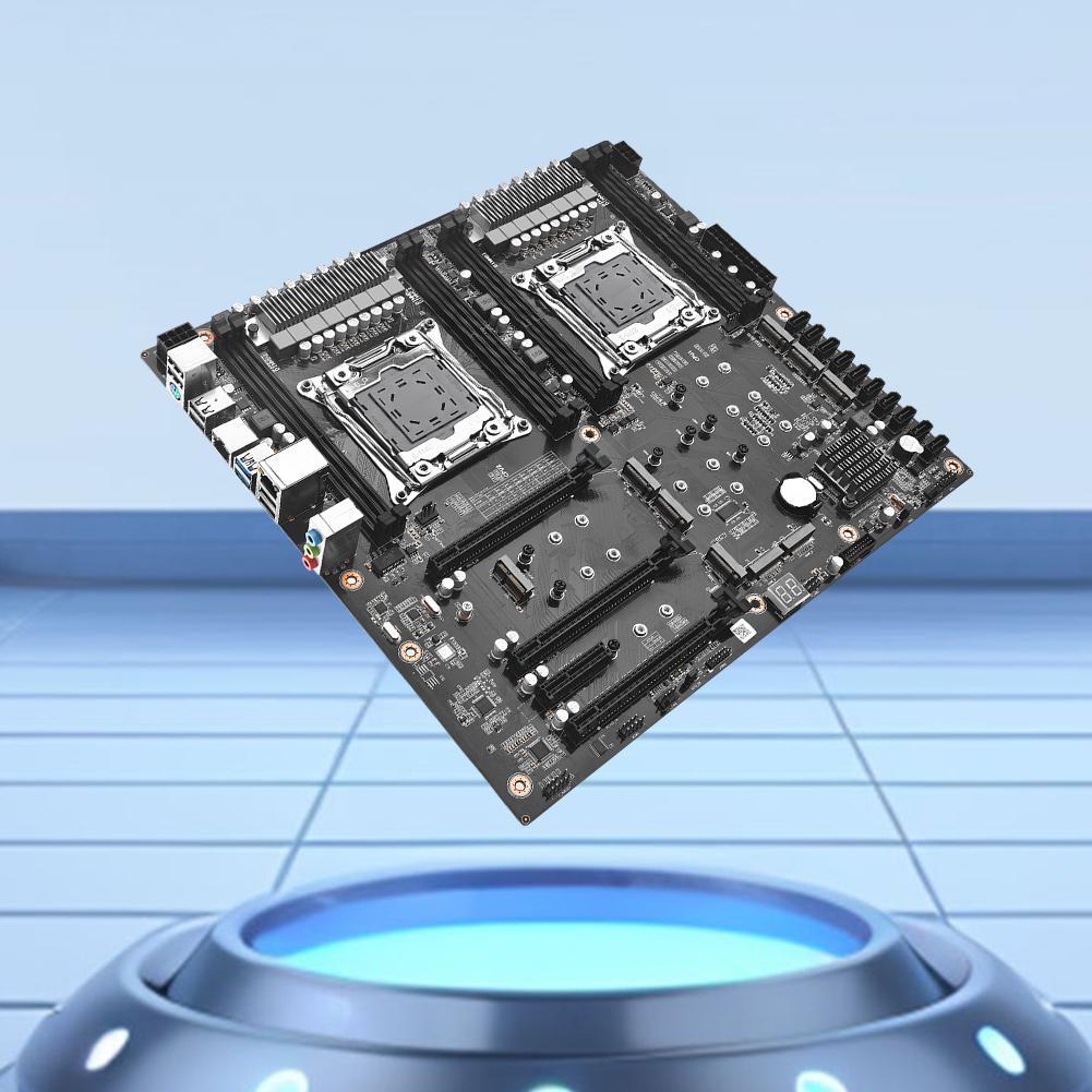 Mainboard for PC Gaming Workstation Featuring EATX Form Factor CPU LGA2011-3 V3 V4 M.2 Wi-Fi Support 7 PCIe Slots and 256GB RAM