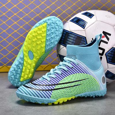 נעלי כדורגל אופנתיות לילדים Futsal דשא מלאכותי אולם כדורגל בוט כדורגל לילדים משלוח חינם 2024 בוט כדורגל חברתי לבנים