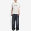 Balenciaga T Shirt Regular Fit Unisex Gray 612965TIV542984