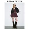 UR 2025 Women's Casual Zipper Loose Short Jacket