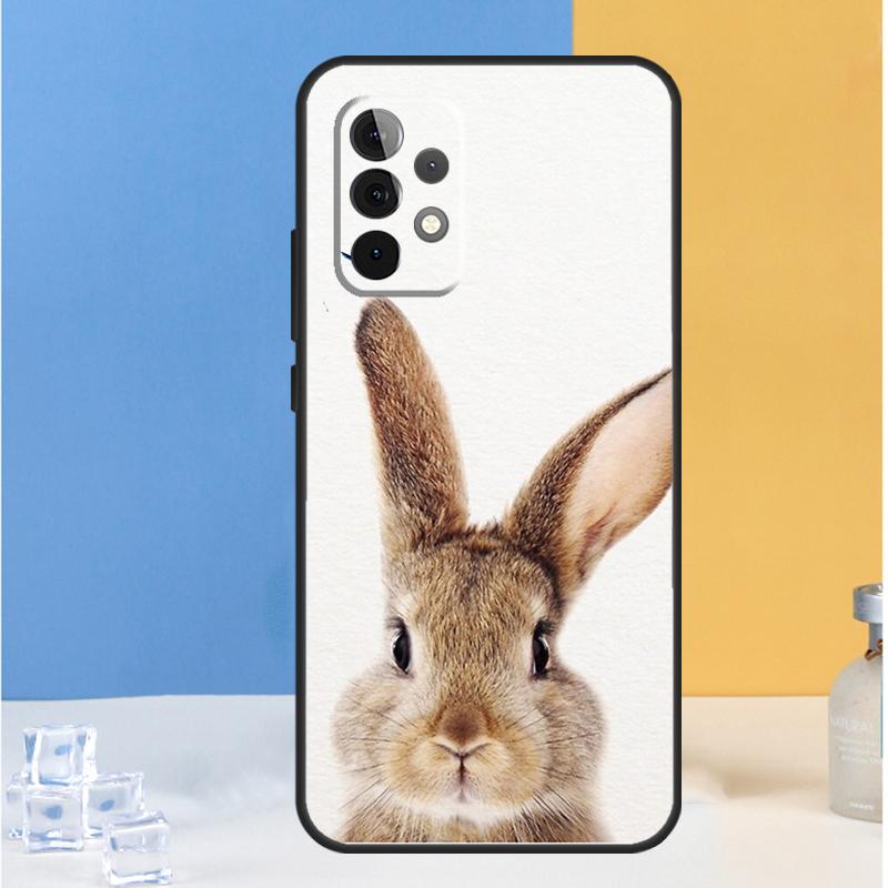Cute Bunny Rabbit For Samsung Galaxy A16 A26 A36 A56 A13 A33 A53 A05 A06 A54 A34 A14 A32 A52 A55 A35 A15 Case
