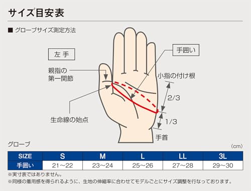 Gamakatsu Protection Gloves Light, Black, Large, LE914