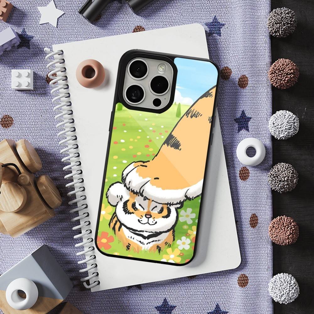 Cute Art Cartoon Tiger For iPhone 15,16,17,14,Plus,12,Pro,Mini,13,Max,11,For Magsafe,Magnetic Wireless Charging Case