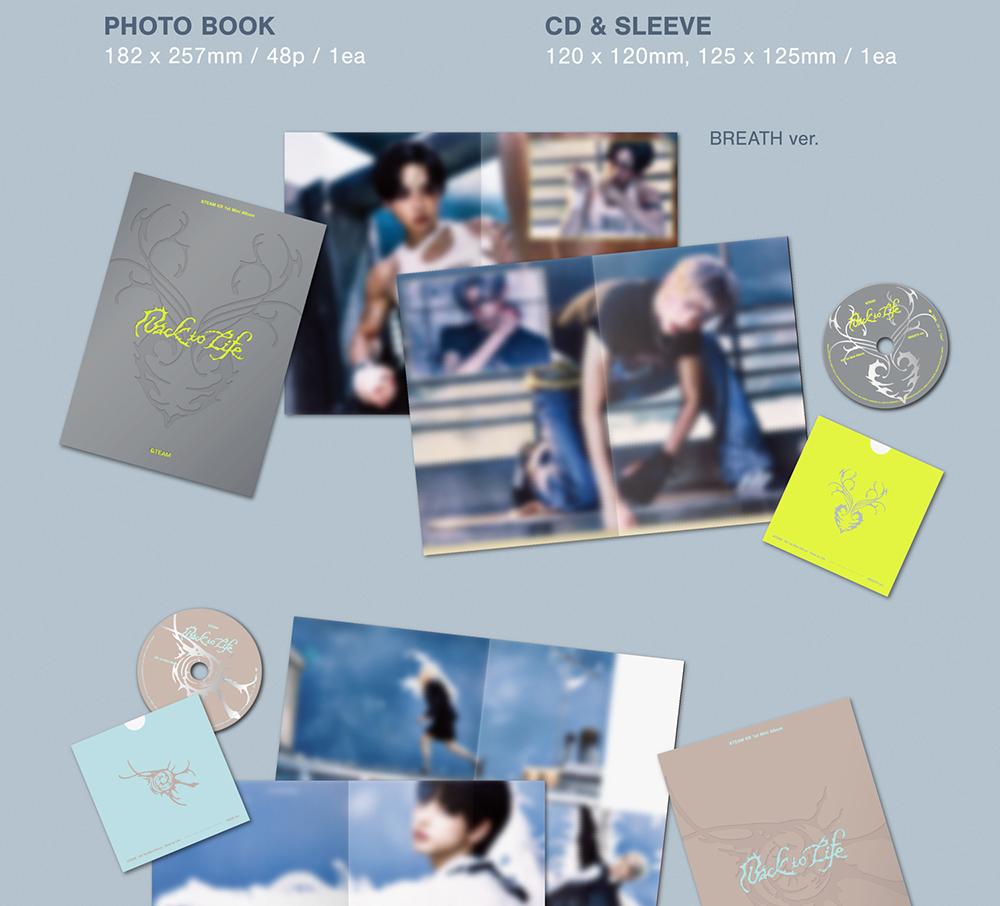 (BREATH / GAZE Ver.) &TEAM [Back To Life] KR 1st Mini Album