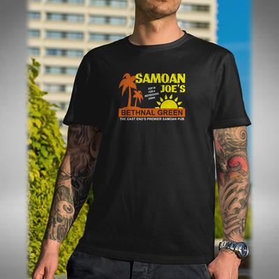 T-shirt da uomo di Samoan Joe ispirata a Lock & Stock - Due manici e un calcio